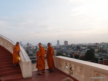 Bonzes -Bangkok - Thaïlande